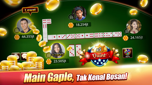 Domino : LUXY Domino & Poker - Gaple QiuQiu Remi MOD APK ( Unlimited