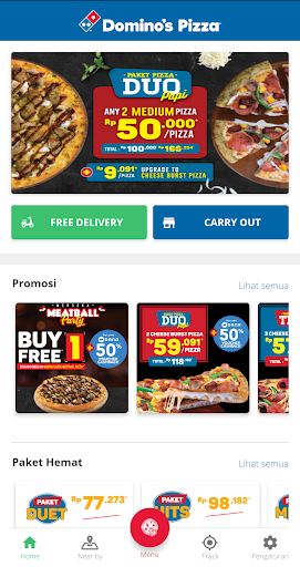 Dominos Pizza Indonesia – Home Delivery Expert mod screenshots 1