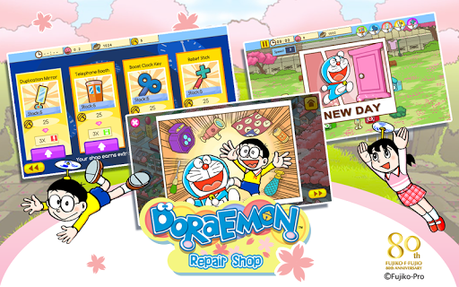 Doraemon Repair Shop Seasons mod screenshots 5