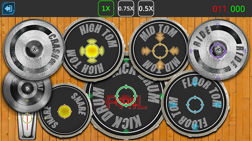 Drum Hero rock music game tiles style mod screenshots 5