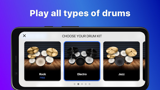Drums real drum set music games to play and learn mod screenshots 5