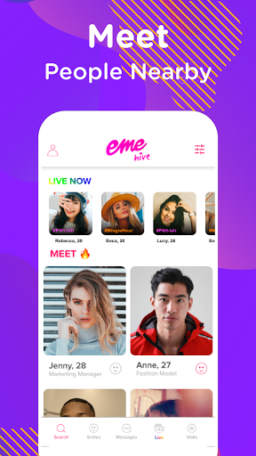 EME Hive – Meet Chat Go Live mod screenshots 1
