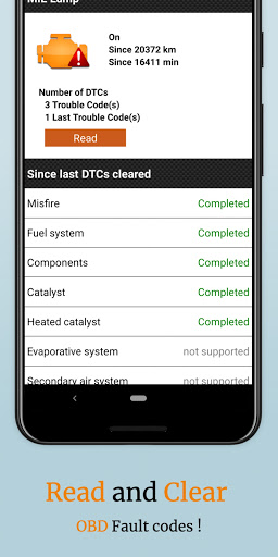 EOBD Facile OBD2 car diagnostic scanner Bluetooth mod screenshots 3