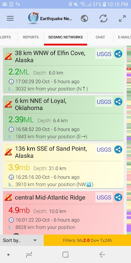 Earthquake Network – Realtime alerts mod screenshots 3