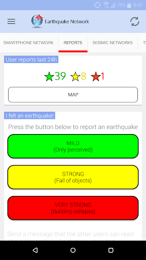 Earthquake Network – Realtime alerts mod screenshots 4
