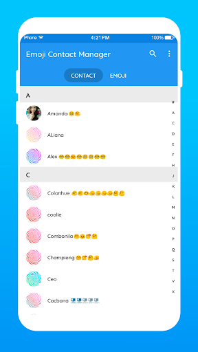 Emoji Contact Contact Emoji Maker mod screenshots 1