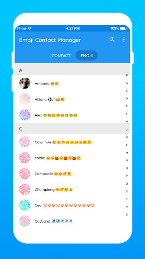 Emoji Contact Contact Emoji Maker mod screenshots 2