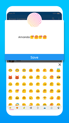Emoji Contact Contact Emoji Maker mod screenshots 3