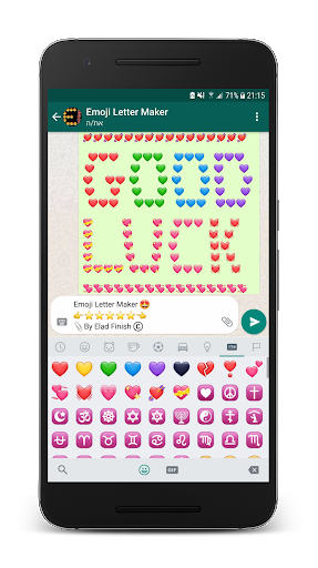 Emoji Letter Maker mod screenshots 4
