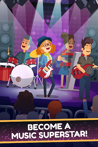 Epic Band Clicker – Rock Star Music Game mod screenshots 2