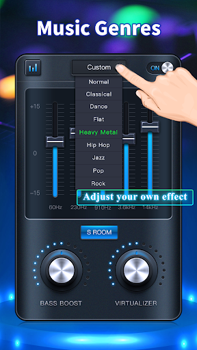 Equalizer Bass Booster amp Volume Booster mod screenshots 3