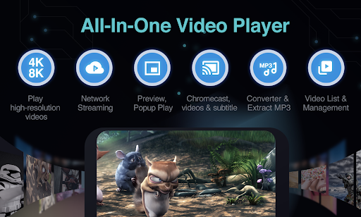 FX Player – video player amp converter Chromecast mod screenshots 2