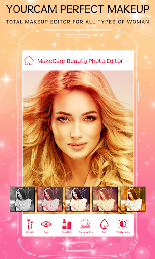 Face Makeup Selfie Makeover amp Makeup Camera mod screenshots 1