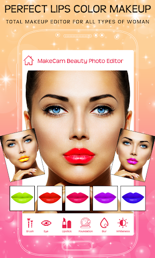 Face Makeup Selfie Makeover amp Makeup Camera mod screenshots 2