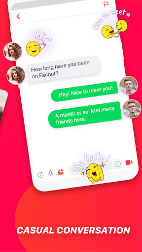 Fachat video chat with new people online mod screenshots 5