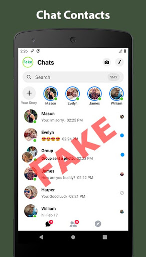 Fake Chat Conversation – prank mod screenshots 1