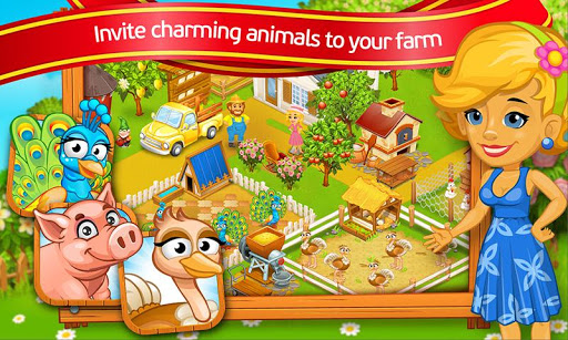 Farm Town Cartoon Story mod screenshots 1