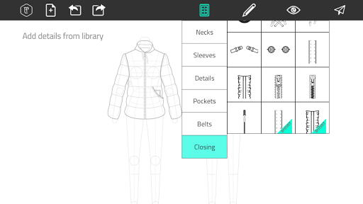 Fashion Design Flat Sketch mod screenshots 3