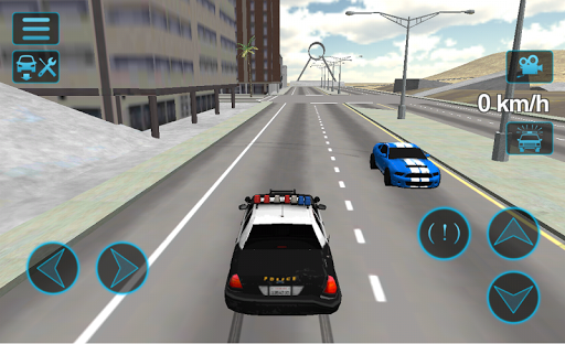 Fast Police Car Driving 3D mod screenshots 1