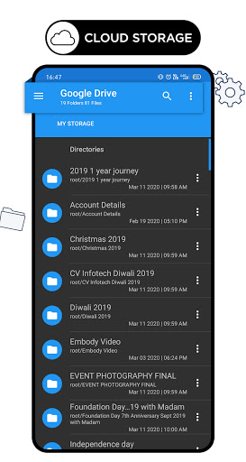 File Manager – Browser with Cloud storage NO ADS mod screenshots 1