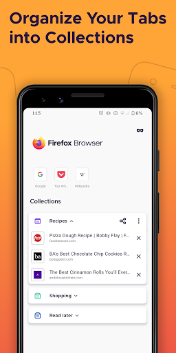 Firefox Browser fast private amp safe web browser mod screenshots 3