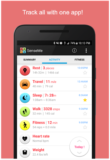 Fitness Tracker amp Sleep Tracker mod screenshots 2