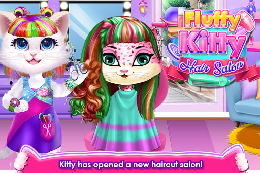 Fluffy Kitty Hair Salon mod screenshots 3