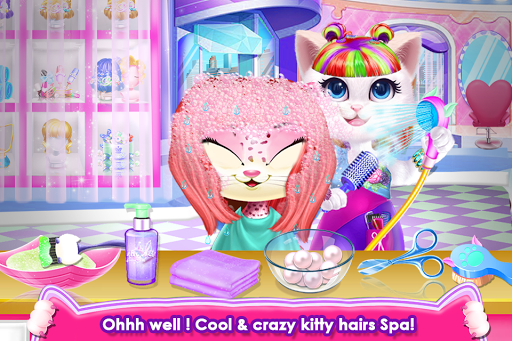 Fluffy Kitty Hair Salon mod screenshots 4