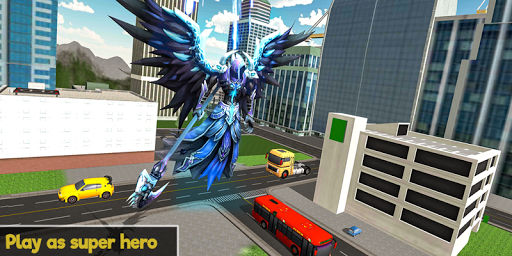 Flying Angel Superheroes Battle 2020 – Crime Time mod screenshots 1