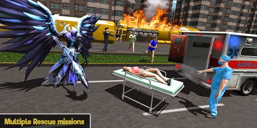 Flying Angel Superheroes Battle 2020 – Crime Time mod screenshots 5