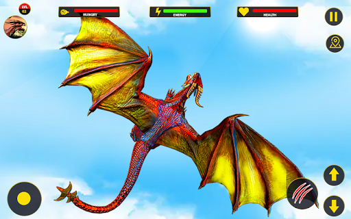 Flying Dragon City Attack mod screenshots 1