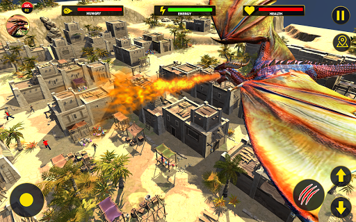 Flying Dragon City Attack mod screenshots 4