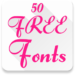 Fonts for FlipFont 50 #6 MOD