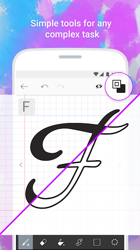 Fonty – Draw and Make Fonts mod screenshots 3