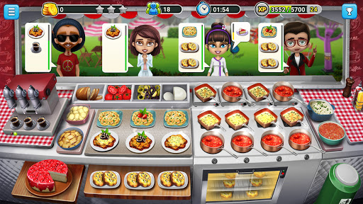 Food Truck Chef Emilys Restaurant Cooking Games mod screenshots 2