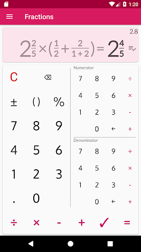 Fractions – calculate and compare mod screenshots 3