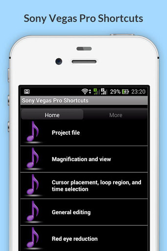 Free Sony Vegas Pro Shortcuts mod screenshots 2