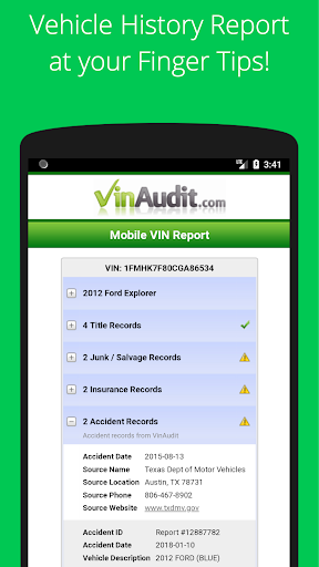 Free VIN Check Report amp History for Used Cars Tool mod screenshots 2