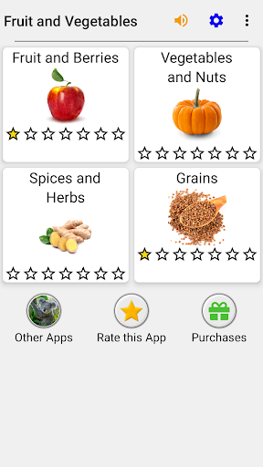 Fruit and Vegetables Nuts amp Berries Picture-Quiz mod screenshots 3