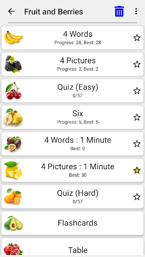 Fruit and Vegetables Nuts amp Berries Picture-Quiz mod screenshots 5