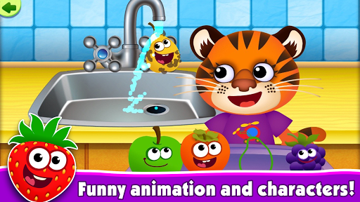 FunnyFood Kindergarten learning games for toddlers mod screenshots 2