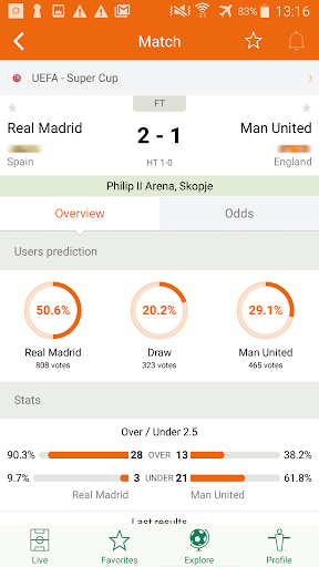 Futbol24 soccer live scores amp results mod screenshots 2