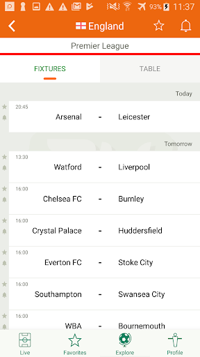 Futbol24 soccer live scores amp results mod screenshots 5