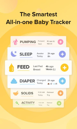 GLOW. Baby Tracker amp Feeding Diaper Sleep Log mod screenshots 1
