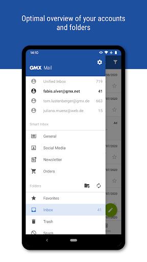 GMX – Mail amp Cloud mod screenshots 2