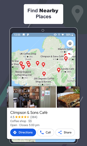 GPS Navigation Map Route Finder App mod screenshots 2