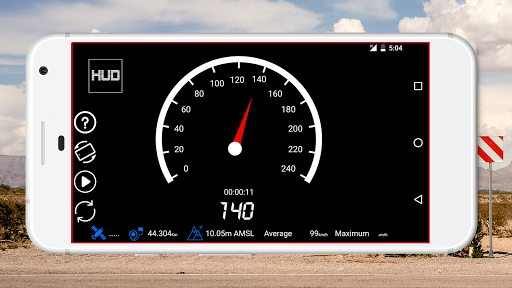 GPS Speedometer Odometer Trip meter GPS speed mod screenshots 4