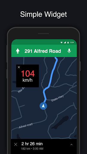 GPS Speedometer Speed Tracker HUD Odometer mod screenshots 3