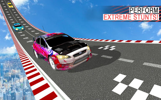 GT Car Racing Stunts-Crazy Impossible Tracks mod screenshots 5