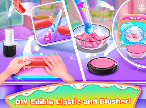 Girl Makeup Kit Comfy CakesPretty Box Bakery Game mod screenshots 3